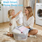 6-Pack Fine Mesh Laundry Bags with Reinforced Zipper, Delicate Garment Washer for Lingerie, Sweaters, Shirts & Pants (White)