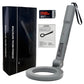 Portable Handheld Metal Detector with 180° Rotating Probe – Foldable Design, LED Indicator & Alarm, Ideal for Security Checks, Schools, Airports, and Outdoor Use (Gray)
