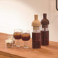 Cold Brew Coffee Bottle in Brown – 650ml Glass Infuser for Coffee, Tea & Cold Drinks | Ideal for Home, Office & Outdoor Use
