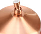 8-Inch Rainfall Shower Head, High-Pressure Antique Copper Showerhead with 360° Adjustable Ball Joint for Bathroom, Hotel, Gym (Antique Red)