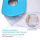 Full Leg Waterproof Shower Sleeve for Kids – Reusable Cast Protector for Foot, Calf, Knee & Thigh During Bathing or Water Activities (Blue)