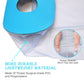 Lower Leg Waterproof Shower Sleeve for Kids – Reusable Cast Protector for Calf, Ankle & Foot During Bathing or Water Activities (Blue)
