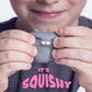 2 PCS Mini Cat Squishy Toy for Office & Classroom – Soft Silicone Stress Reliever to Calm Anxiety (Grey & White)