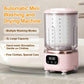 Portable Mini Washing Machine with Spin Dry & UV Sterilization – 3L Capacity, Wash, Rinse, Dehydrate, and Disinfect in One, Ideal for Underwear, Socks, Baby Clothes (Pink)
