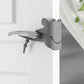 5-Pack Cute Crab-Shaped Silicone Door Lock Silencer, Adjustable Anti-Slam & Finger Guard for Bedroom & Nursery (Grey)