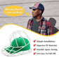 4-Pack Baseball Cap Washer Frame for Dishwasher & Washing Machine, Anti-Deformation Hat Protector Cage for Adult & Kids Caps (White)