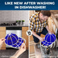4-Pack Baseball Cap Washer Frame for Dishwasher & Washing Machine, Anti-Deformation Hat Protector Cage for Adult & Kids Caps (White)
