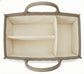 Large Baby Diaper Caddy Organizer – Stylish Storage Basket for Nursery, Changing Table & Travel – Portable Urn for Diapers, Wipes, Toys & Essentials (Brown)