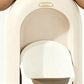 Wall-Mounted Kids Urinal for Boys – Adjustable Height Training Potty with Cute Cartoon Design, Anti-Splash, Easy to Clean, Portable Toilet for Home, Nursery, Travel (Beige)