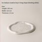 Speckled White Ceramic Tray Set (Round+Long+Irregular) – Jewelry Organizer & Fruit Dish for Home Decor | Other Styles Available in Store