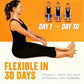 6-in-1 Hamstring Stretcher Tool for Yoga, Fitness, Flexibility Training & Daily Stretches (Light Wood Color)