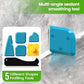 Caulking Tool Kit for Bathroom Kitchen Tile Grout Sealing, Smooth and Remove Old Sealant Easily (Black)