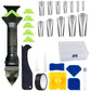 Caulking & Sealing Tool Kit for Bathroom, Kitchen, Tiles & Window Seams (Black)