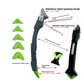 6-in-1 Caulking Tool Set for Bathroom, Kitchen, Tile & Grout Sealing & Smoothing (Black)