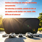 Universal Front Windshield Sun Shade for Sedans & Compact SUVs, Heat Insulation UV Protection Foldable Visor 140x70cm (Silver)