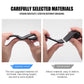 4-Pack Car Headrest Hooks – Heavy-Duty Seat Back Organizers for Handbags, Groceries, Coats & More, Universal Fit, No Tools Needed, Strong & Silent Design (Black)