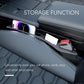 2-Pack Car Seat Gap Plugs – Dual-Function Gap Filler & Storage Organizer for Phones, Keys & Cards, Flexible EVA, Universal Fit, No Tools Needed (Black)