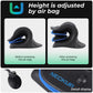 Adjustable Airbag Neck Stretcher – Ergonomic Cervical Traction Pillow with 8 Massage Points for Neck Pain Relief, Portable Spinal Alignment Device for Home, Office, and Travel Use (Black)