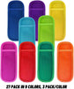 Reusable Neoprene Popsicle Sleeves for Summer Parties, Pool Days & Outdoor Events – 27-Pack in 9 Vibrant Colors (Multicolor)
