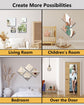 Shatterproof Acrylic Mirror Tiles – 4-Pack Wall Stickers for Kids, Home Gym, Bedroom & Bathroom, Easy Peel-and-Stick Decorative Mirrors with Double-Sided Tape (Silver,12" x 12")