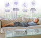 Hooded Sleep Pod: Adults Wearable Blanket – Comfy Hooded Cocoon, Cooling, Machine Washable (Grey, 170×40cm)