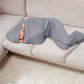 Hooded Sleep Pod: Adults Large Wearable Blanket – Comfy Hooded Cocoon, Cooling, Machine Washable (Grey, 185×50cm)