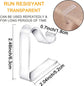Transparent Large Tablecloth Clips for Thick Tables – Windproof Plastic Holders for Outdoor Parties, Weddings & Dining (Clear)