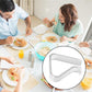 Transparent Small Tablecloth Clips for Thin Tables – Compact Plastic Holders for Indoor Meals, Picnics & Casual Gatherings (Clear)