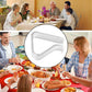 Transparent Small Tablecloth Clips for Thin Tables – Compact Plastic Holders for Indoor Meals, Picnics & Casual Gatherings (Clear)