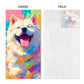 Dual-Function Foldable Beach Towel with Built-in Backpack – Soft Microfiber Towel & Compact Carry Bag in One, 55-Inch Large Size for Swimming, Travel, Picnic (Polar bear,Colorful)