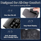 Wireless Foot & Ankle Massager with Heat & Vibration for Home & On-the-Go Comfort (black)