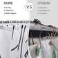 Modern Abstract Wavy Line Shower Curtain Set, Waterproof Fabric with Weighted Bottom & 12 Hooks, Hotel Style Bathroom Decor, Gradient Design for Contemporary Bathrooms (White)