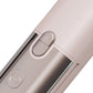 Wireless Mini Hair Straightener with Digital Display – Portable Ceramic Flat Iron for Travel, Quick Heat-up & 4-Temperature Settings (Pink)