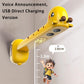 Giraffe Ultrasonic Height Tracker for Kids – Fun Wall-Mounted Growth Measuring Device for Home, Daycare & Pediatric Clinic (Yellow)