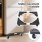 Adjustable Appliance Dolly Stand with 4 Locking Wheels – Expandable Base from 16.9 to 25.6 Inch, Heavy-Duty Furniture Moving Cart for Refrigerator, Washer, Cabinet, Air Conditioner (Black)