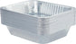 10 Pack Heavy-Duty Disposable Aluminum Foil Pans for Baking, Grilling & Catering – Extra Thick Rectangular Trays for Oven, BBQ & Steam Table Use (Silver)