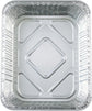 10 Pack Heavy-Duty Disposable Aluminum Foil Pans for Baking, Grilling & Catering – Extra Thick Rectangular Trays for Oven, BBQ & Steam Table Use (Silver)