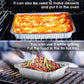 10 Pack Heavy-Duty Disposable Aluminum Foil Pans for Baking, Grilling & Catering – Extra Thick Rectangular Trays for Oven, BBQ & Steam Table Use (Silver)