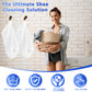 2-Pack Reusable Shoe Washing Machine Bag – White Protective Laundry Bag for All Shoes, Anti-Deformation & Deep Clean with Zipper Lock (White)
