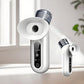 Portable Eye Mist Sprayer with Warm Steam & Nano Spray – Compact Facial Hydration Device for Daily Eye & Skin Care (White)