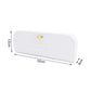 Wall-Mounted Drawer Organizer for Underwear & Socks – 1-Pack Stackable Storage Box with 5 Compartments and Adhesive Mounts (White)