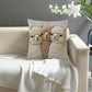 Cute Alpaca Throw Pillow Cover Set of 2 – Soft Faux Fur Decorative Cushion Case for Sofa, Bed, Car – Cozy Home Accent (Gray)