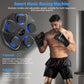 Smart Music Boxing Machine with LED Lights & Bluetooth – Wall-Mounted Interactive Punch Trainer, 9 Modes & 9 Speeds, Includes Gloves for Home Gym Workout (Black)