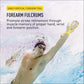 Swimming Forearm Fulcrum Trainer – Figure-8 Design for Early Vertical Forearm (EVF) Technique, Improves Stroke Efficiency & Reduces Shoulder Stress (Yellow,Adult)