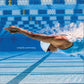 Swimming Forearm Fulcrum Trainer – Figure-8 Design for Early Vertical Forearm (EVF) Technique, Improves Stroke Efficiency & Reduces Shoulder Stress (Yellow,Junior)
