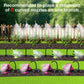 100Ft 1/4" Drip Irrigation System, Garden Irrigation Kit with 16pcs Adjustable Copper Nozzles,Automatic Atomizing Watering Sprinkler System for Outdoor,Raisedbed,Lawn,Greenhouse