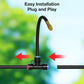 Drip Irrigation System, No 1/4 Pipe, only 6pcs Adjustable Copper Nobbles and 6pcs Quick Connectors