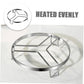316 Stainless Steel Steam Rack for Cooking – Adjustable Kitchen Pot Stand with Heat-Resistant Design, Multi-Functional Steamer Base for Pots and Dishes (L,18cm)