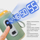 USB Baby Bottle Warmer – Portable Digital Milk Heater with 5-Temperature Settings, Rechargeable and Waterproof for Travel and Home Use (Green)