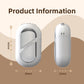 White Handheld Sleep Aid Device: Smart Relaxation Tool with Dual Modes & LED Display – Portable Stress Relief for Adults & Seniors